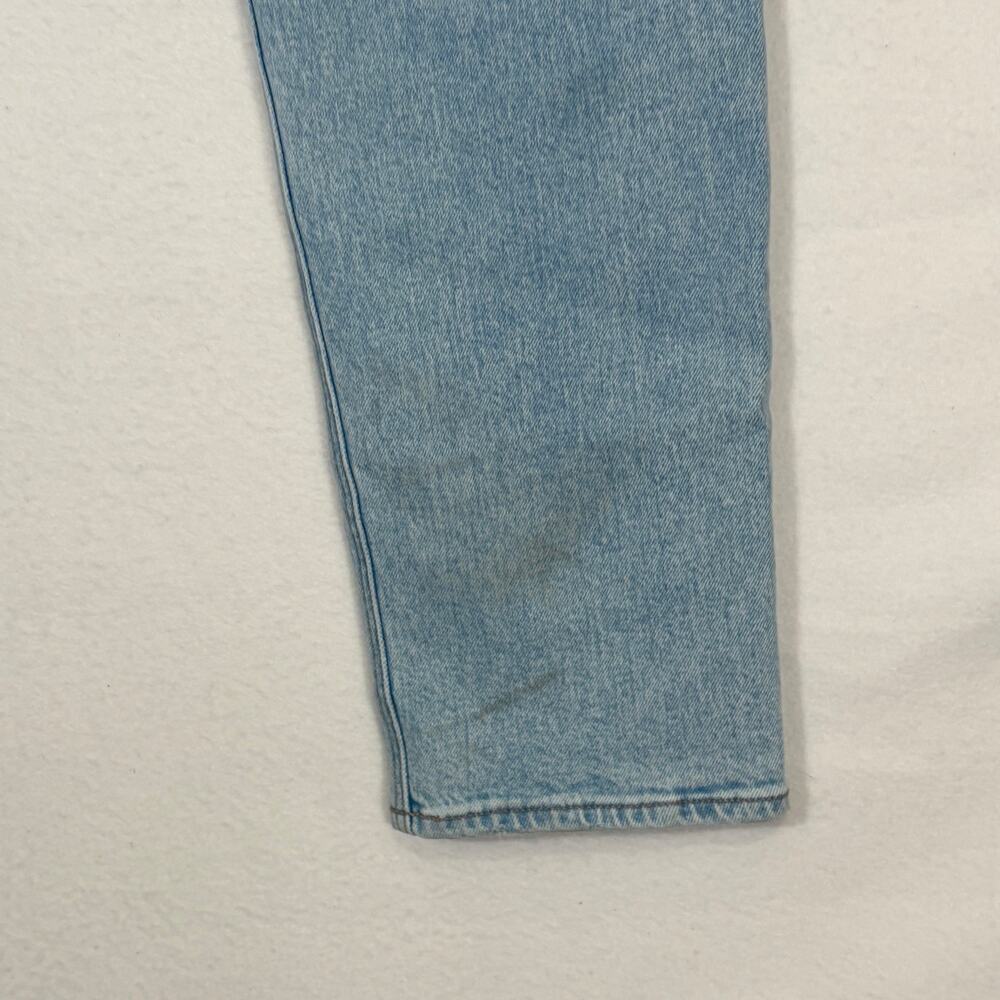American Eagle Jeans Women’s 8 Straight Leg The Mom Jean Light Wash Hi-Rise - Picture 9 of 10